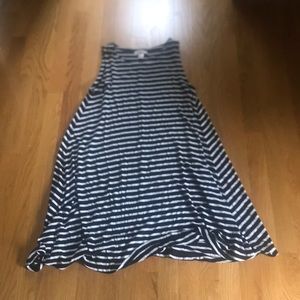 Loose and flowy tank top dress from loft